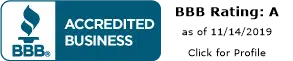 BBB Accredited Business — Rating A