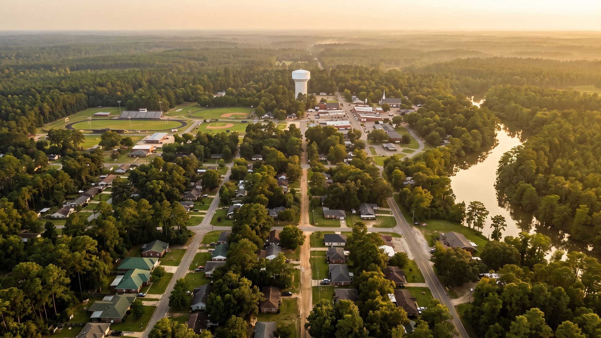 Mark Johnson & Sons plumbing and HVAC service area across North Louisiana